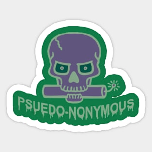 Psuedo-nonymous Sticker